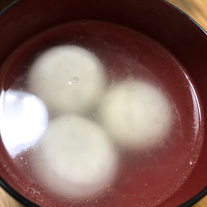 もちはだまる中華スープ